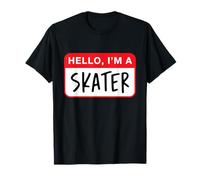 Bonjour, Je suis Un Patineur - Drôle T-Shirt