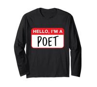 Bonjour, Je suis Un poète - Drôle Manche Longue