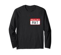 Bonjour, Je suis Un poète - Drôle Manche Longue