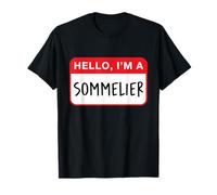 Bonjour, Je suis Un Sommelier - Drôle T-Shirt