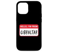Bonjour, Je Viens de Gibraltar Coque pour iPhone 12/12 Pro