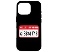 Bonjour, Je Viens de Gibraltar Coque pour iPhone 16 Pro