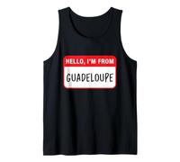 Bonjour, Je Viens de Guadeloupe Débardeur