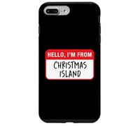 Bonjour, Je Viens de l'île Christmas Coque pour iPhone 7 Plus/8 Plus