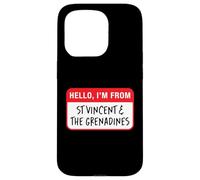 Bonjour, Je Viens de Saint-Vincent-et-Les Grenadines Coque pour iPhone 15 Pro