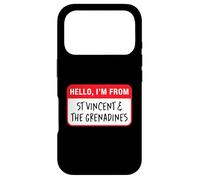 Bonjour, Je Viens de Saint-Vincent-et-Les Grenadines Coque pour iPhone 17 Pro