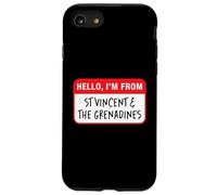 Bonjour, Je Viens de Saint-Vincent-et-Les Grenadines Coque pour iPhone SE (2020) / 7/8