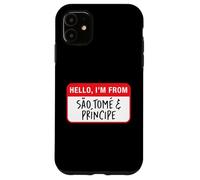 Bonjour, Je Viens de Sao Tomé-et-Principe Coque pour iPhone 11