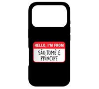 Bonjour, Je Viens de Sao Tomé-et-Principe Coque pour iPhone 17 Pro