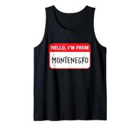 Bonjour, Je Viens du Monténégro Débardeur