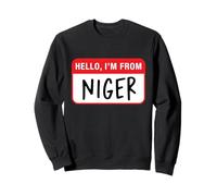 Bonjour, Je Viens du Niger Sweatshirt