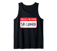 Bonjour, Je Viens du Sri Lanka Débardeur