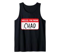 Bonjour, Je Viens du Tchad Débardeur