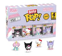 Bonjour Kitty et amis Bitty Pop Vinyl Figure 4-pack Series 3 2 cm Funko