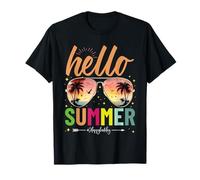 Bonjour l'été, joyeux dernier jour d'école, professeur d'école, élève T-Shirt