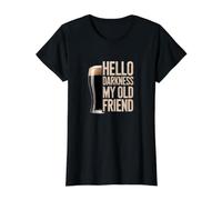 Bonjour l'obscurité, Mon Vieil ami, Stout Beer Lover T-Shirt Graphique avec Valeur
