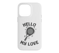 Bonjour Mon Amour Padel Tennis Coque pour iPhone 14 Pro Max