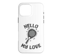 Bonjour Mon Amour Padel Tennis Coque pour iPhone 16 Pro Max