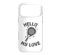 Bonjour Mon Amour Padel Tennis Coque pour iPhone 17 Pro Max