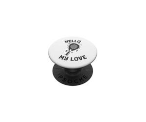 Bonjour Mon Amour Padel Tennis PopSockets PopGrip Adhésif