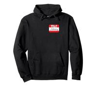 Bonjour mon nom est Johnny Funny Name Tag Sweat à Capuche