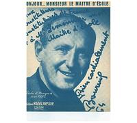 BONJOUR... MONSIEUR LE MAITRE D'ÉCOLE