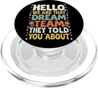 Bonjour, Nous Sommes Cette équipe de rêve qu'ils Vous Ont parlé de Teacher PopSockets PopGrip pour MagSafe