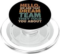 Bonjour, Nous Sommes Cette équipe de rêve qu'ils Vous Ont parlé de Teacher PopSockets PopGrip pour MagSafe