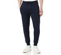 Bonjour - Pantalon de jogging slim fit pour homme | Jogging pour homme avec poches zippées - Idéal pour un usage quotidien - Pantalon de jogging respirant, confortable et doux au toucher, bleu marine