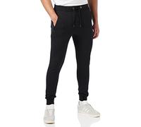 Bonjour - Pantalon de jogging slim fit pour homme | Jogging pour homme avec poches zippées - Idéal pour un usage quotidien - Pantalon de jogging respirant, confortable et doux au toucher, Noir , XL
