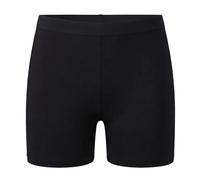 Bonjour Short de danse pour filles - En coton/élasthanne - Respirant - Non transparent - Robe de sécurité courte extensible - Pour la danse et le cyclisme - Tailles 5 à 13 ans, 1 paquet noir 11-12 ans