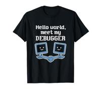 Bonjour Tout Le Monde, rencontrez Mon débogueur - Coding Gear Design T-Shirt