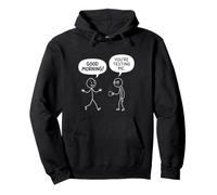 Bonjour Tu Me Testes - Cadeau Drôle Grognon du Matin Sweat à Capuche