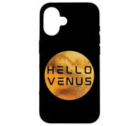 Bonjour Vénus la vie sur la planète Vénus Science spatiale Coque pour iPhone 16