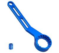 BONJUME Outil De Vélo, Clé BB 6 en 1 Outil De Réparation De Support Inférieur De Outil De Pédalier De Vélo Multifonctionnel pour Encoches 12/16 39/41/44/46/49 mm Compatible avec Shimano