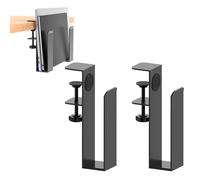 BONJUME Support pour Ordinateur Portable Côtés De Table, Support De Rangement Latéral Réglable pour Ordinateur Portable Support De Bureau Suspendu pour Ipad Ordinateur Portable Macbook 0-45 Mm