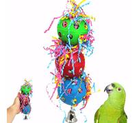Bonka Bird Toys 1088 Boules de Stuff Toy Parrot Cage Toys Cages Gris du Gabon Amazon