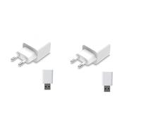Bonkshire 2X Tuya ZigBee 3.0 Répéteur de Signal USB Extender pour Appareils ZigBee2MQTT Mesh Home Assistant Deconz Automation, EU Plug