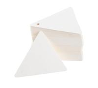 BONKZEBU 100pcs Triangle Forme Fragrance Buvard Bandes Jetable pour Huiles Essentielles Aromathérapie 55X50mm Premium