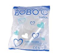 BONKZEBU 10pcs 30 Pouces Bobo Ballons à Large Bouche, Réutilisable Bobo Bobo, Décorations de Fête de Ballons Bobo Transparents pour la Fête D'anniversaire de Mariage