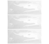 BONKZEBU 2pcs Autocollants de Manivelle Transparente à Vélo, Film de Protection Léger, Protection Complète, Plus de Gauche, Matériau TPU, Couverture, Un Bâton à l'ajustement sans (1#11)