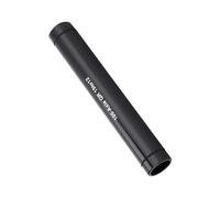 BONKZEBU Adaptateur D'axe Traversant de Vélo Conversion Légère Brochette à Dégagement Rapide de 15 Mm à 12 Mm pour Les Cyclistes Alliage D'aluminium Noir/Argent 1 Pièce pour Les Amateurs de Vélo