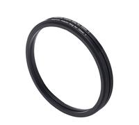 BONKZEBU Adaptateur de Bague de Filtre D'objectif D'appareil Photo Résistant aux Chocs, Bague D'adaptation Magnétique pour des Changements de Filtre Faciles, de Conversion D'objectif en Alliage