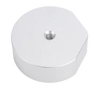 BONKZEBU Adaptateur de Trépied D'antenne Satellite, Adaptateur de Montage Léger en Alliage D'aluminium, Connexion Stable pour Yacht de Remorque de Camping-Car (Argent)