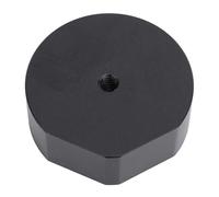 BONKZEBU Adaptateur de Trépied D'antenne Satellite, Adaptateur de Montage Léger en Alliage D'aluminium, Connexion Stable pour Yacht de Remorque de Camping-Car (Noir)