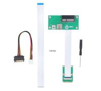 BONKZEBU Adaptateur Mini PCIE vers PCIE Express 4X Carte Riser USB Haute Vitesse pour 2000, Win7, Kit Plug and Play avec Câble FPC, Tournevis pour Les Amateurs de Bricolage