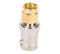 BONKZEBU Adaptateur RF SMA Mâle vers BNC Femelle de Haute qualité, 5 Pièces pour Applications RF, Câble Coaxial