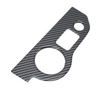 BONKZEBU Autocollant de Protection de Couverture de Panneau de Commutateur de Phare en Fiber de Carbone de qualité Supérieure pour L'intérieur du Véhicule
