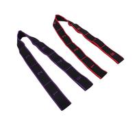 BONKZEBU Bande de Résistance Extensible à Nombre Réglable pour le Yoga et les Exercices Complets du Corps, Bande D'entraînement élastique à 8 Sections pour Hommes et Femmes, Sangle de Fitness Portable