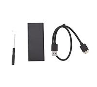 BONKZEBU Boîtier Adaptateur M.2 vers USB3.0 Slim 6 Gbps Noir Adaptateur SSD M.2 pour Stockage Externe OS X , Portable, 30 X 30 Mm ou 50 Mm